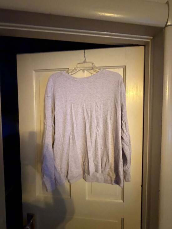 Wrangler Authentics Other - Wrangler Authentics Thermal Shirt Size L Gray Long Sleeve Waffle Knit
